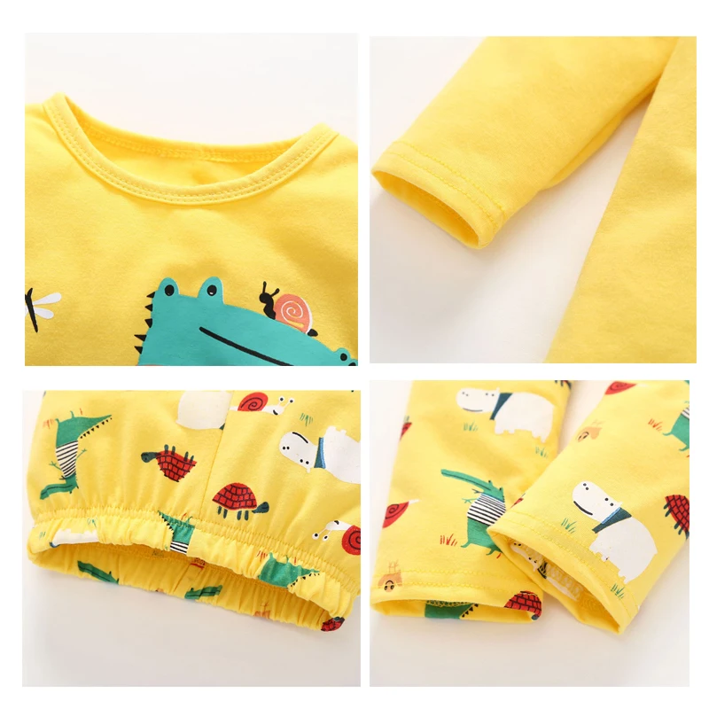 Рождественский пижамный комплект для маленьких мальчиков детская одежда с