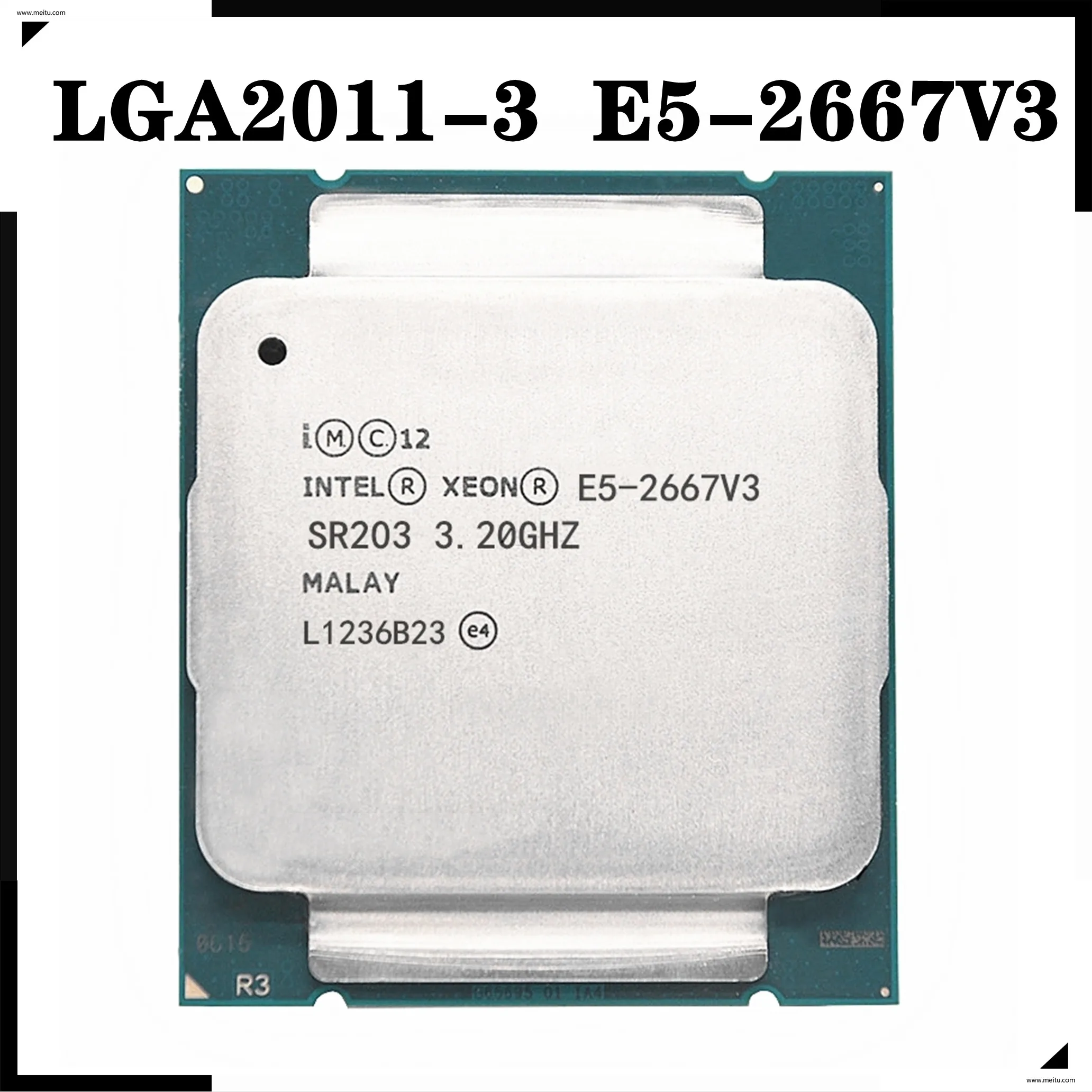 Серверный центральный процессор Φ E5 2667v3 2667 v3 3 2 ГГц Восьмиядерный шестнадцати