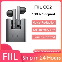 fiil cc2 tws wireless bluetooth compatible 5 2 earphones noise reduction sport headphone bluetooth 5 0 with mic for smart phone