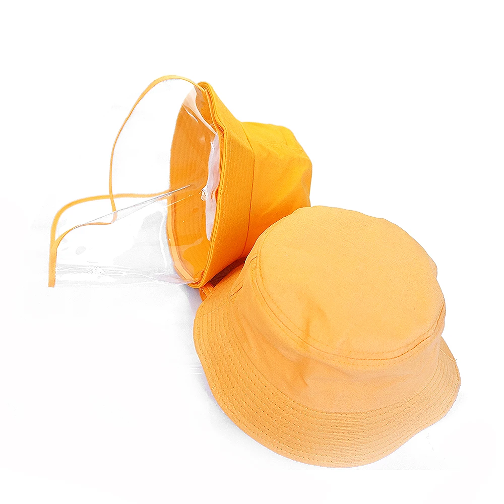 

Adult and Child Anti-Saliva Protective Fisherman Hat with Detachable Mask Windproof Outdoor Sun Cap