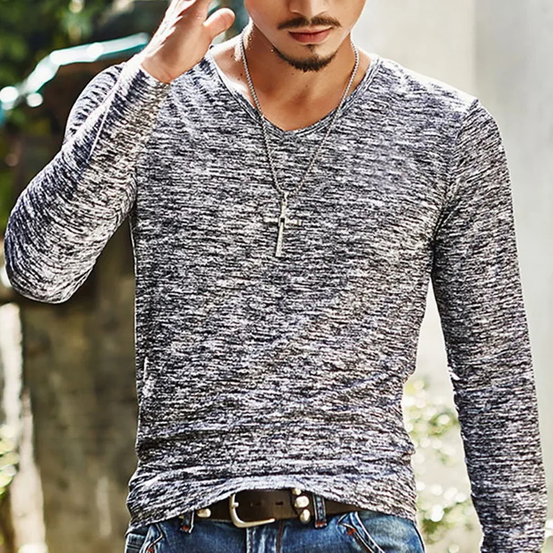 2019 Мужская футболка с v-образным вырезом белая мужская в стиле хип-хоп уличная