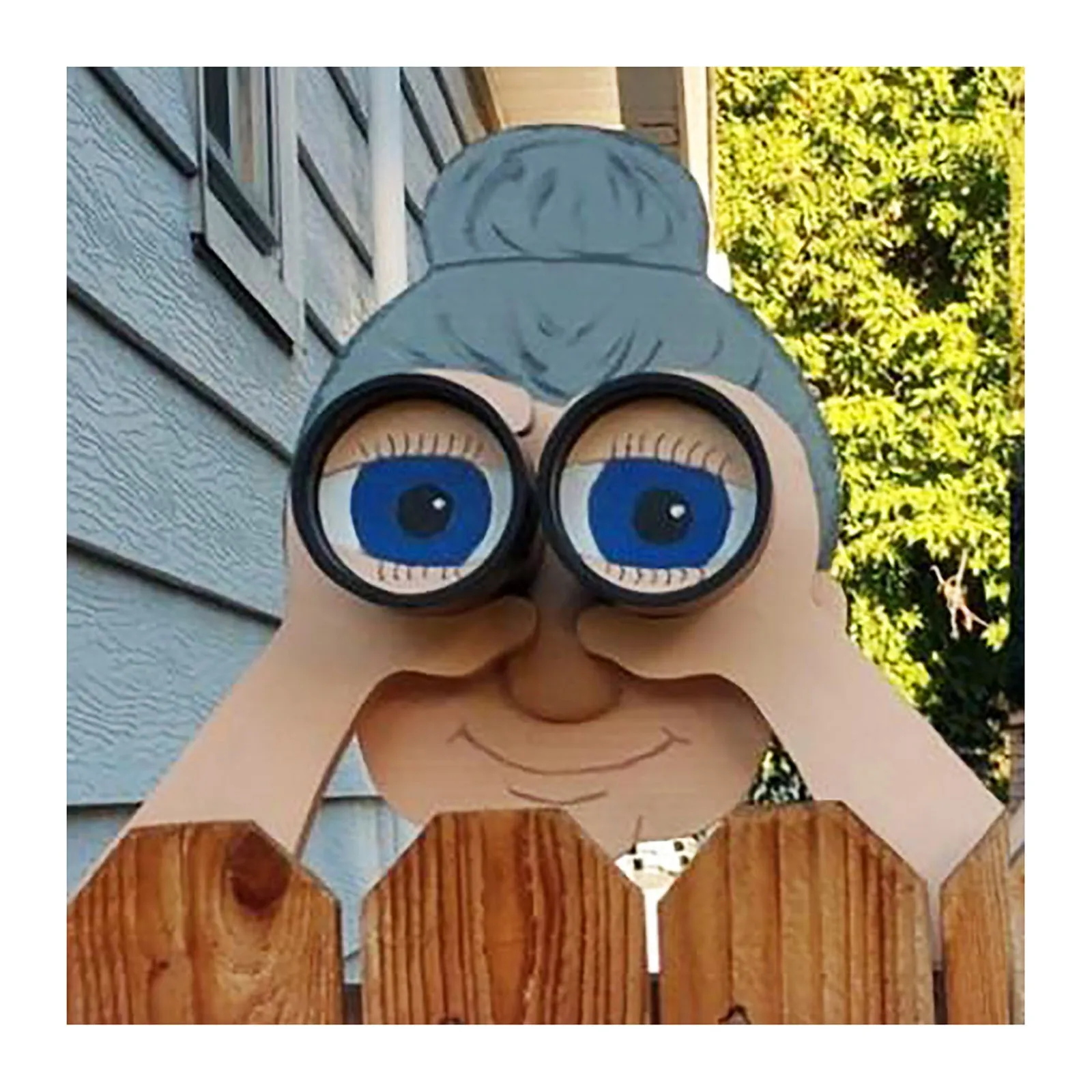 Украшение забора для стариков и дам сада двора искусство декоративные ставки