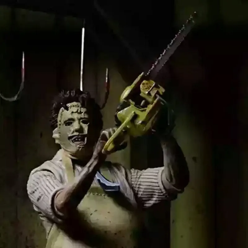 

Genuine NECA Action Figure Texas Chainsaw Massacre Movie Horror Series 7 Inch Movable Doll Model Toy Funny Gift