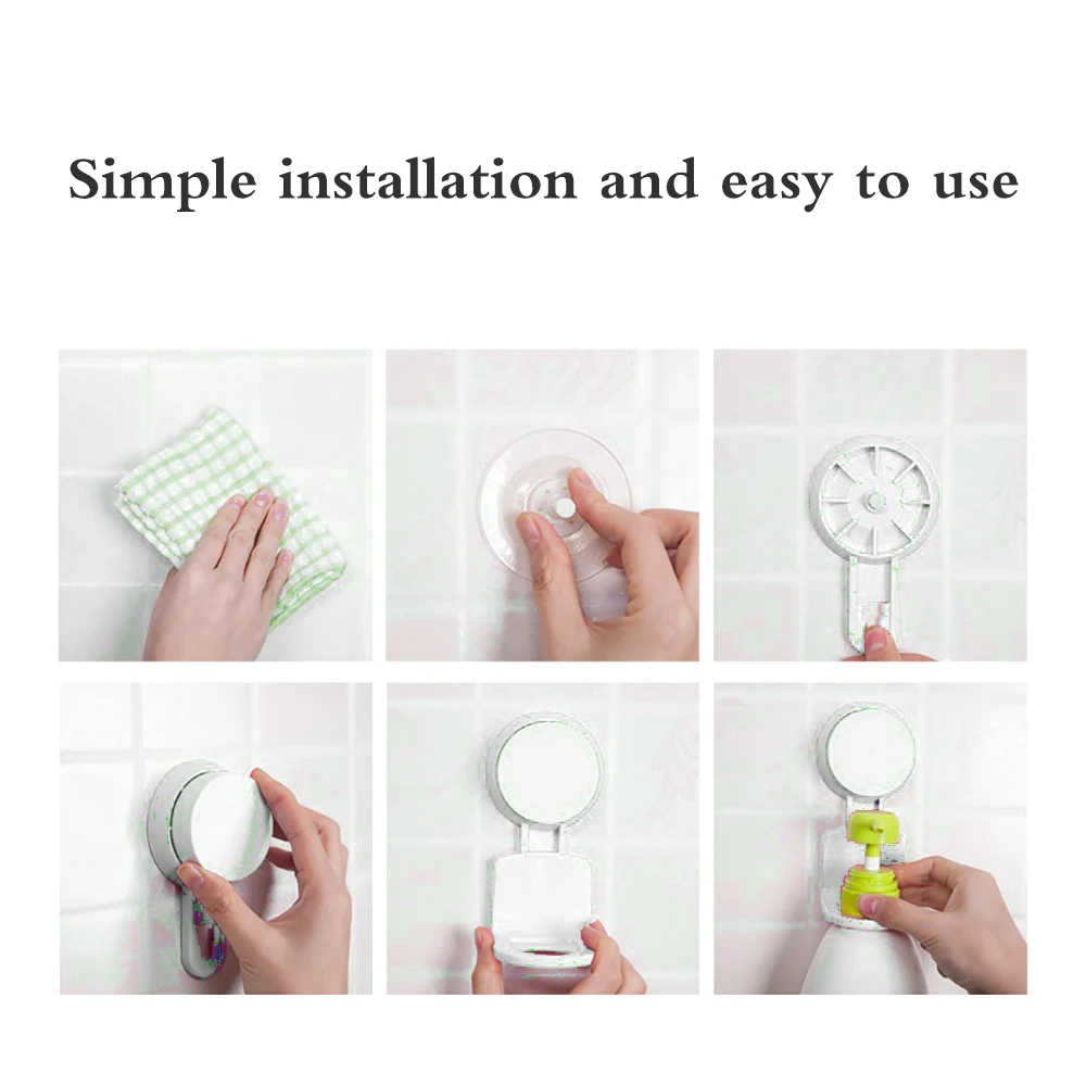 Бутылка с помпой для мыла держатель диспенсер душа шампунь настенная стойка