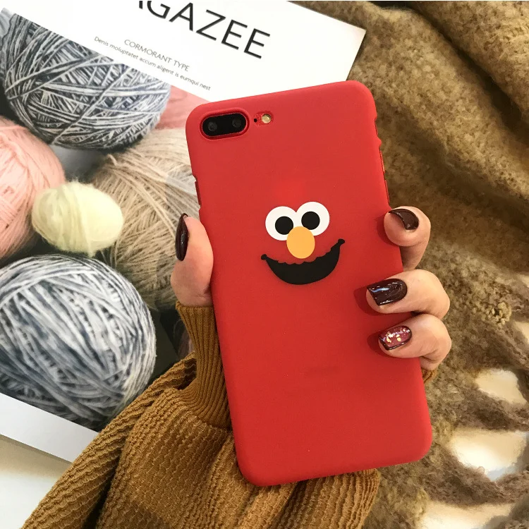 Милый мультяшный чехол для iPhone Xr X Xs Max Задняя панель 6 6S 7 8 Plus матовый телефона Smile
