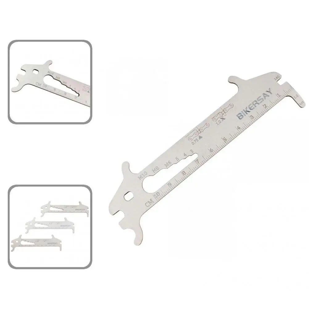 

High-quality Bike Chain Checker High Precision Durable Chain Wear Indicator Chain Measuring Ruler