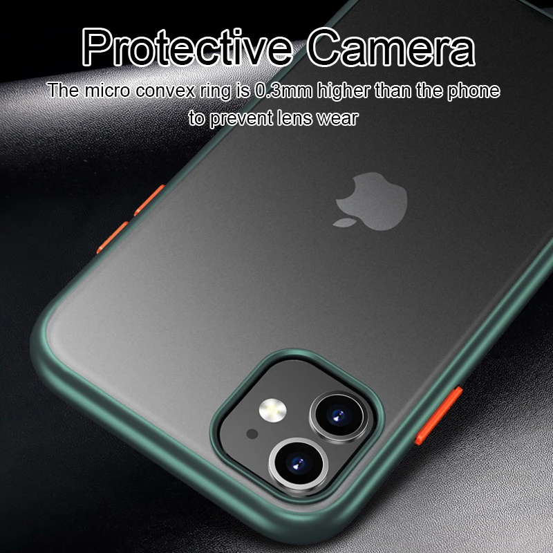 Прозрачный ТПУ чехол для телефона iPhone 11 11Pro Max Защитный корпус задняя крышка