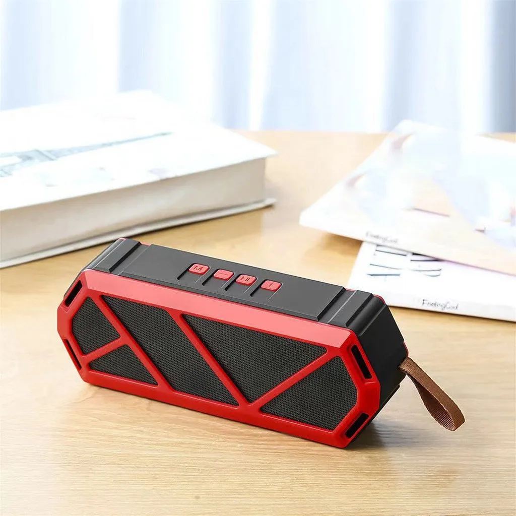 Portable Speaker Bluetooth Wireless 4.1+EDR Transmission Woofer Subwoofer TF card U-disk Sound Bar | Электроника