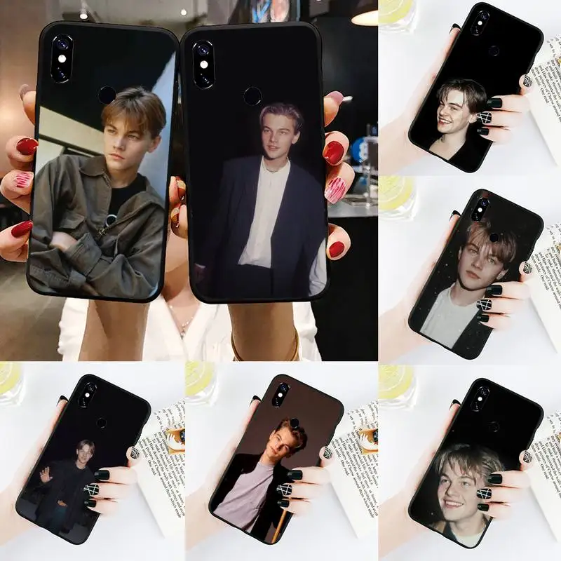 

Leonardo dicaprio American actor Phone Case For Xiaomi Redmi note 7 8 9 t max3 s 10 pro lite funda funda coque shell