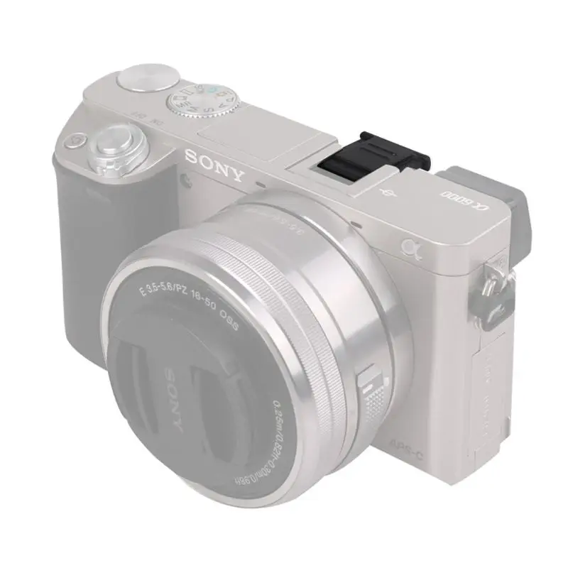 P82F Hot Shoe Cover Cap Anti-Dust Anti-impact Cam Kit for Sony FA-SHC1M A6000 A7 A9 RX100 DSLR Camera images - 6