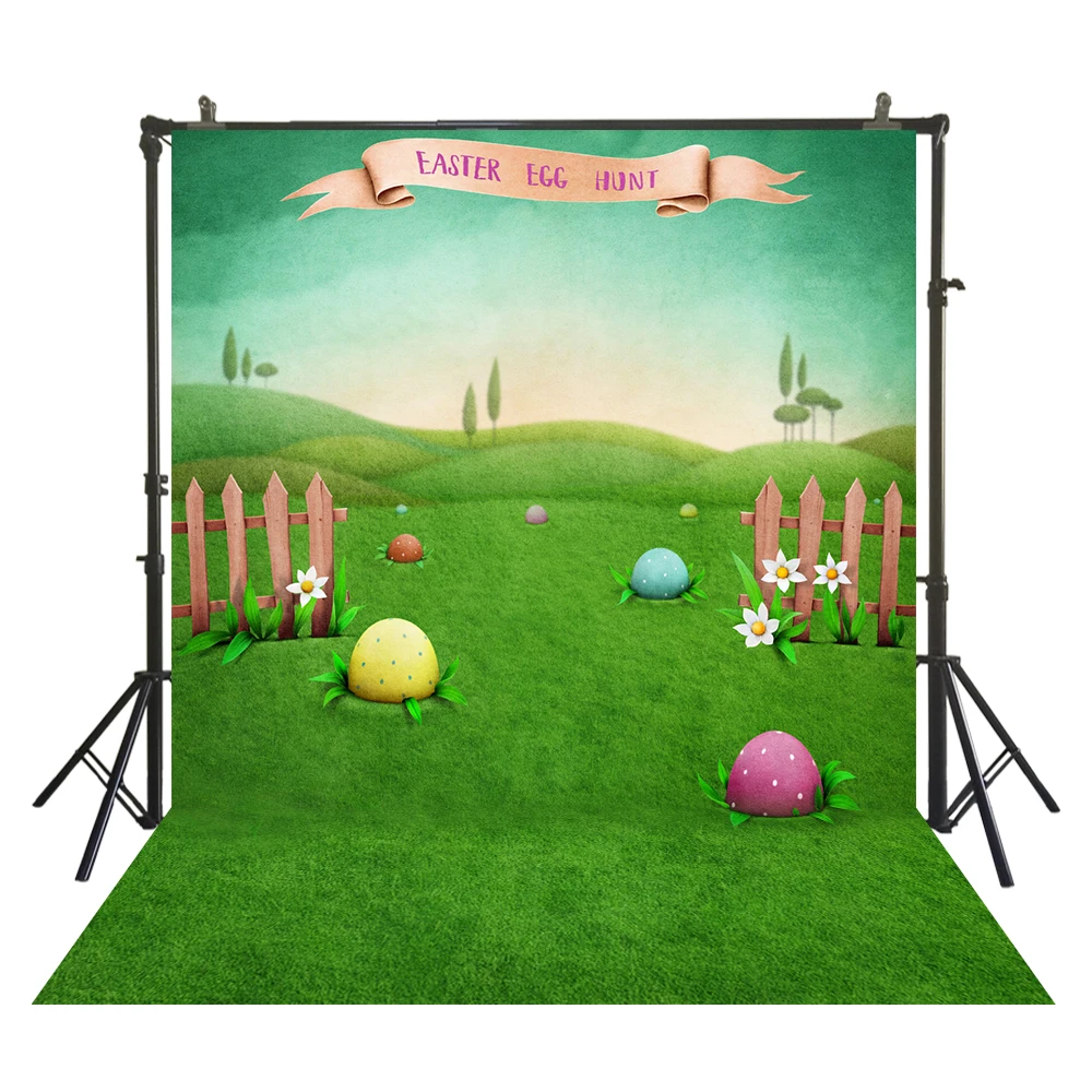 

HUAYI Easter Day Photography Backdrop Newborns Baby Child Easter Spring Photo Booth Background Studio Portraits Backdrop XT-6371