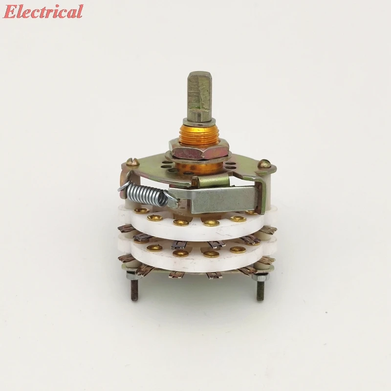 1 шт. Керамика поворотного переключатель диапазонов селектор каналов 2 Слои