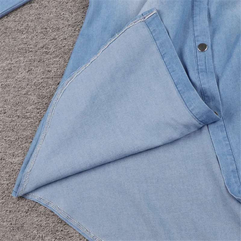 

Women Ladies Casual Dresses Autumn Spring Fashion Irregular Button Single breasted Straight Dress Blue V Neck Sexy Clothes S-3XL