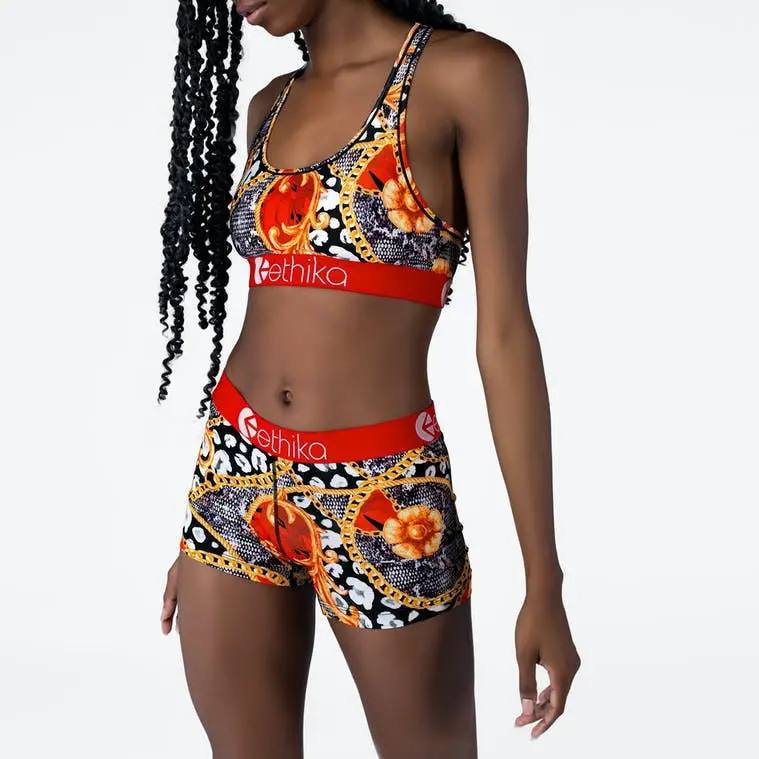 Женский пляжный комплект из 2 предметов VAZN однотонные Короткие штаны с лямкой на