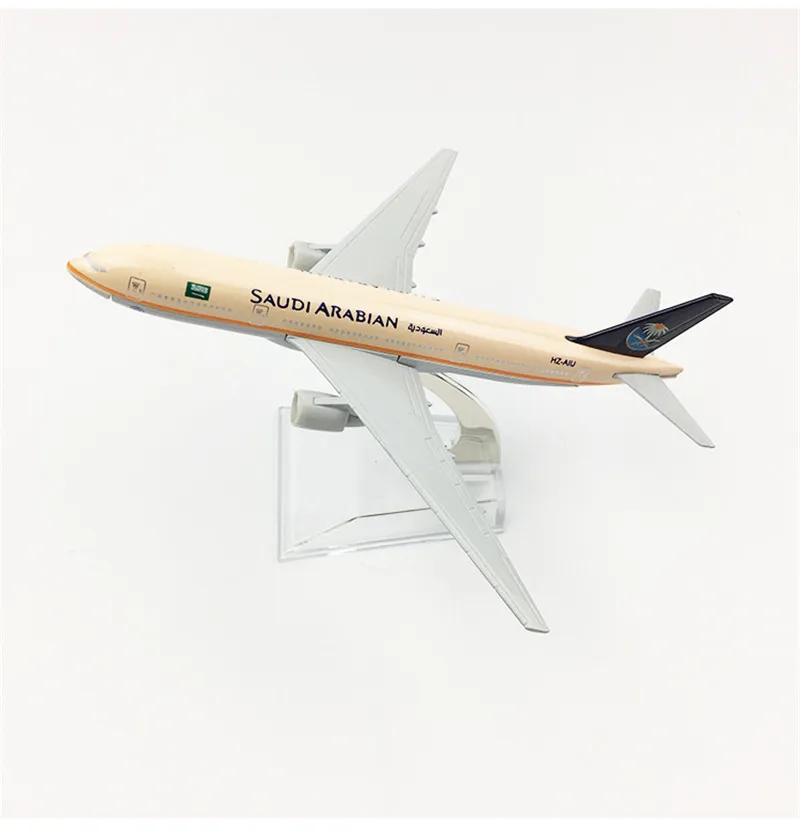 Авиационная модель самолета Boeing 747 400 Airways модель самолета Saudi Arabian B747, подарки для детей 1