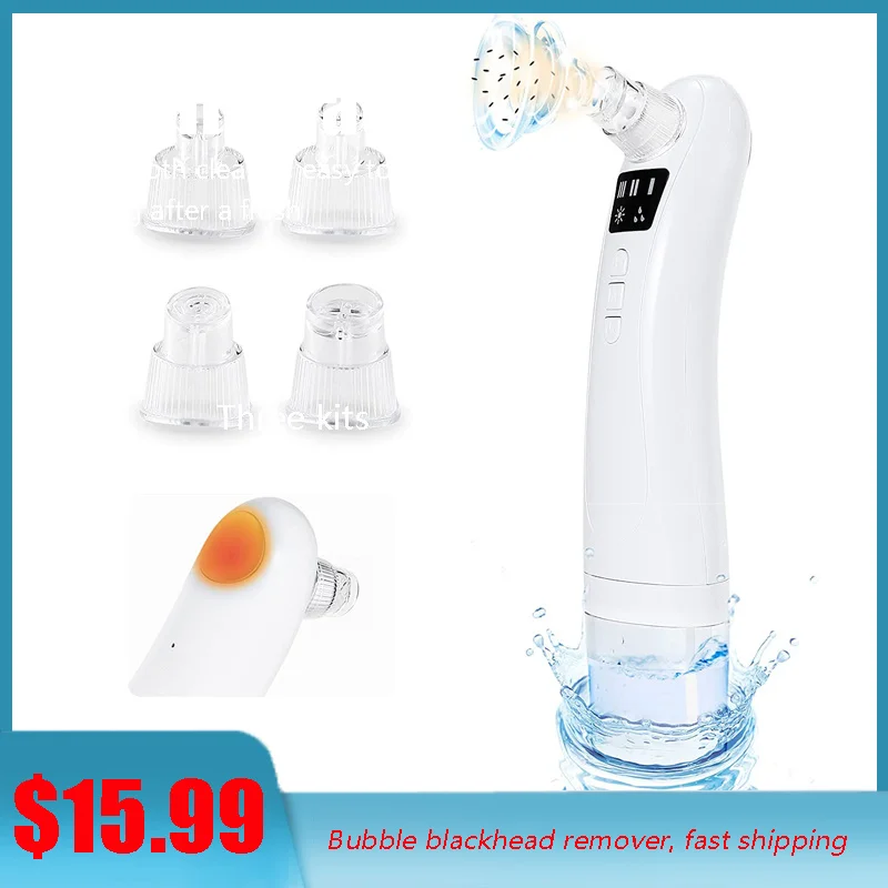 Косметический инструмент для очистки лица Usb заряжаемый маленький пузырьковый