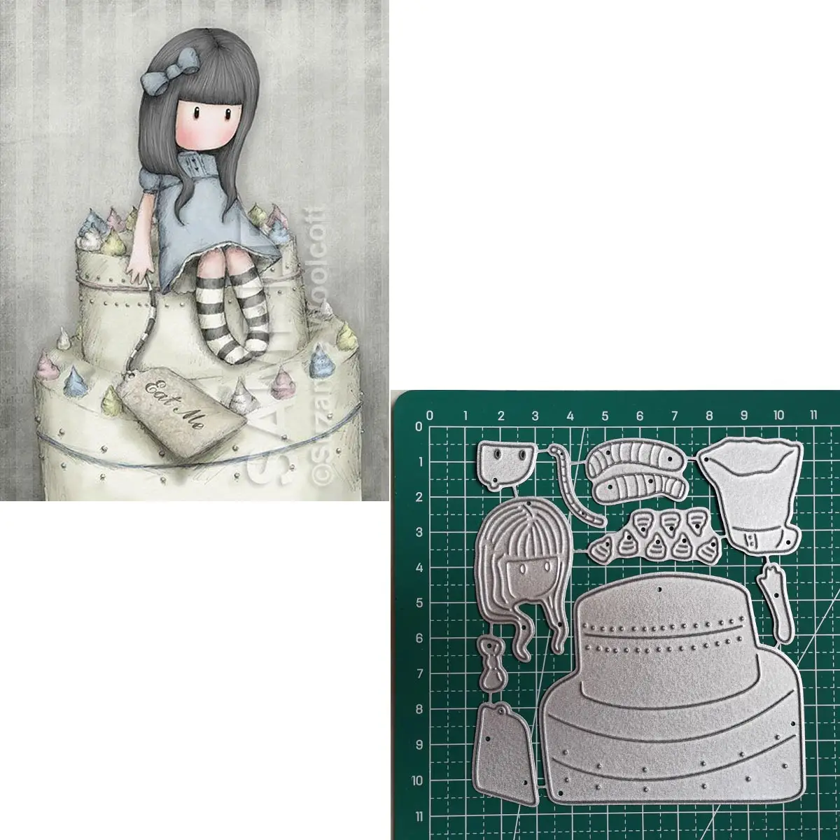 166 трафареты для торта девочек рукоделия скрапбукинга Новые поступления