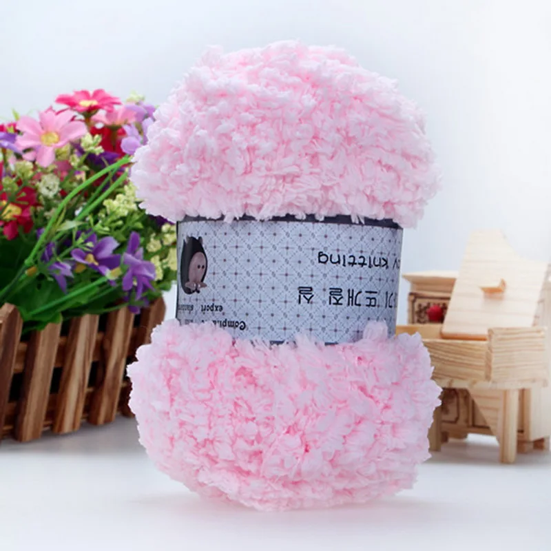 5 шт./компл. шерстяная пряжа для вязания Толстая Коралловая бархатная мягкая