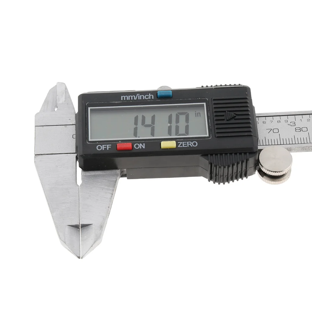 

0-150mm Steel Hardened Digital Vernier Caliper LCD Display Measurer Ruler