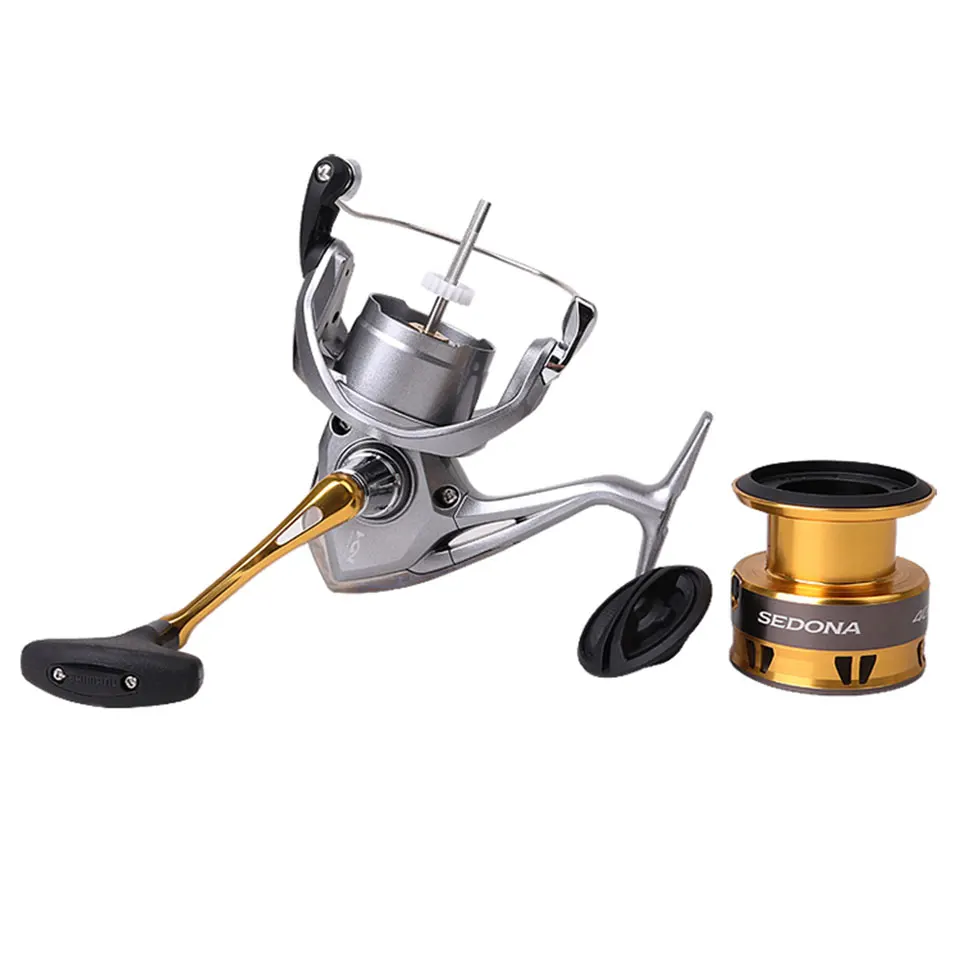 Фото Катушка для спиннинга SHIMANO SEDONA, передаточное число 3 + 1BB, передача HAGANE GEAR 3-11 кг, мощность 1000-C5000XG №3