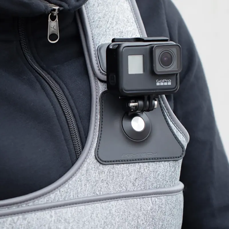 PGYTECH Osmo Action Camera Chest Strap for DJI Pocket Gopro hero 7 6 5 Xiaomi yi 4K Mount Harness SJCAM SJ4000 | Электроника