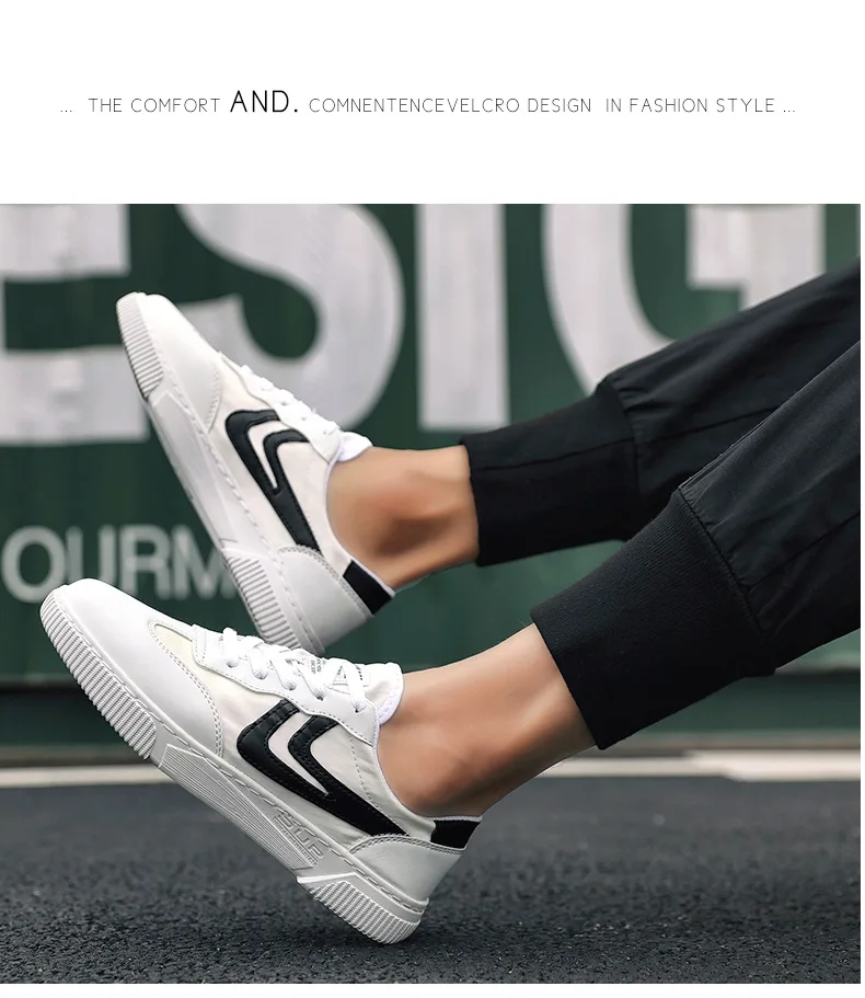 

2020 Doudou canvas shoes men's fashion casual shoes Korean version of ins student board shoes breathable wild white shoes