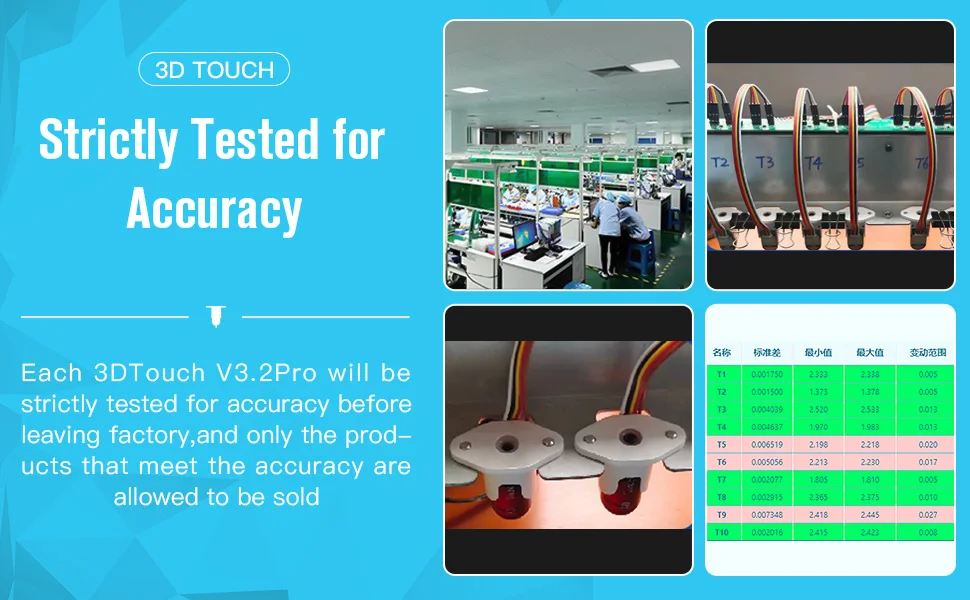 Датчик автоматического выравнивания Geeetech новая версия 3D Touch V3.2 Pro для 3D-принтера