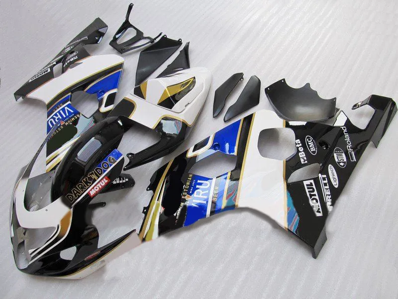 Комплект обтекателей для мотоцикла GSXR600 750 K4 04 05 GSXR 600 GSXR750 2004 2005 ABS топ черные белые