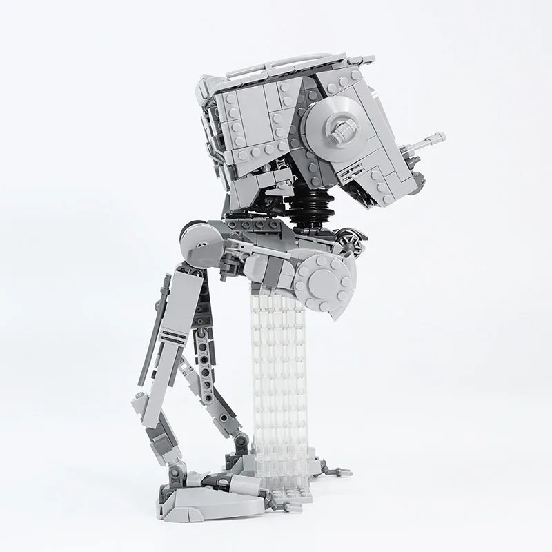 Конструктор MOC Space Plan War Series шарнирный робот-конструктор AT-ST V3.0 курица ходунок