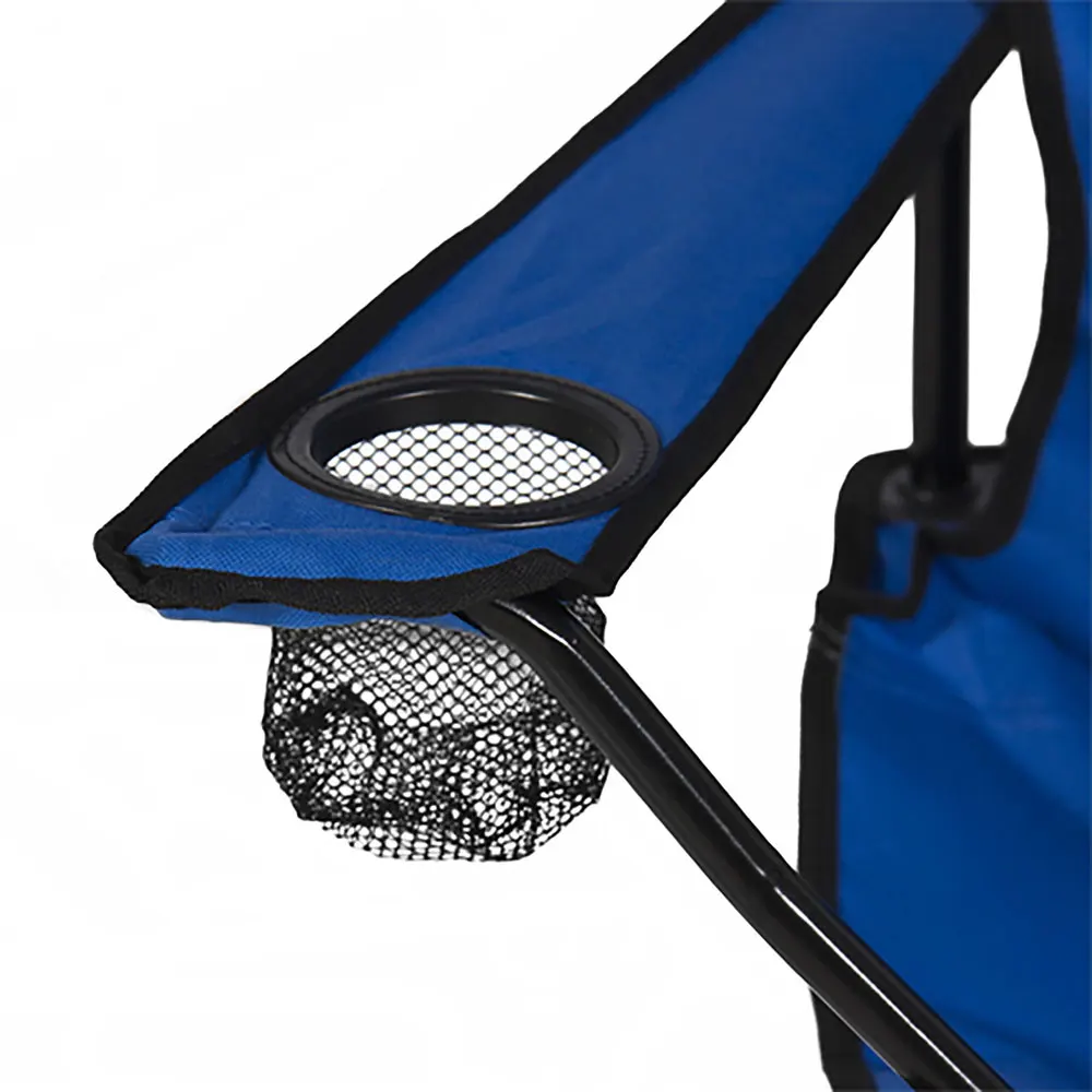 구매 【미국 창고】휴대용 아웃도어 2 인용 접이식 의자 탈부착 햇빛 우산 블루