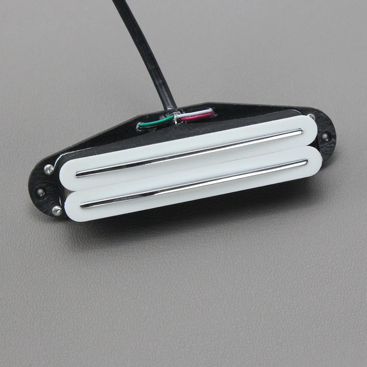 FLEOR белый набор Alnico 5 Dual Hot Rails Humbucker Pickups шея + средняя мост Пикап для SSS частей