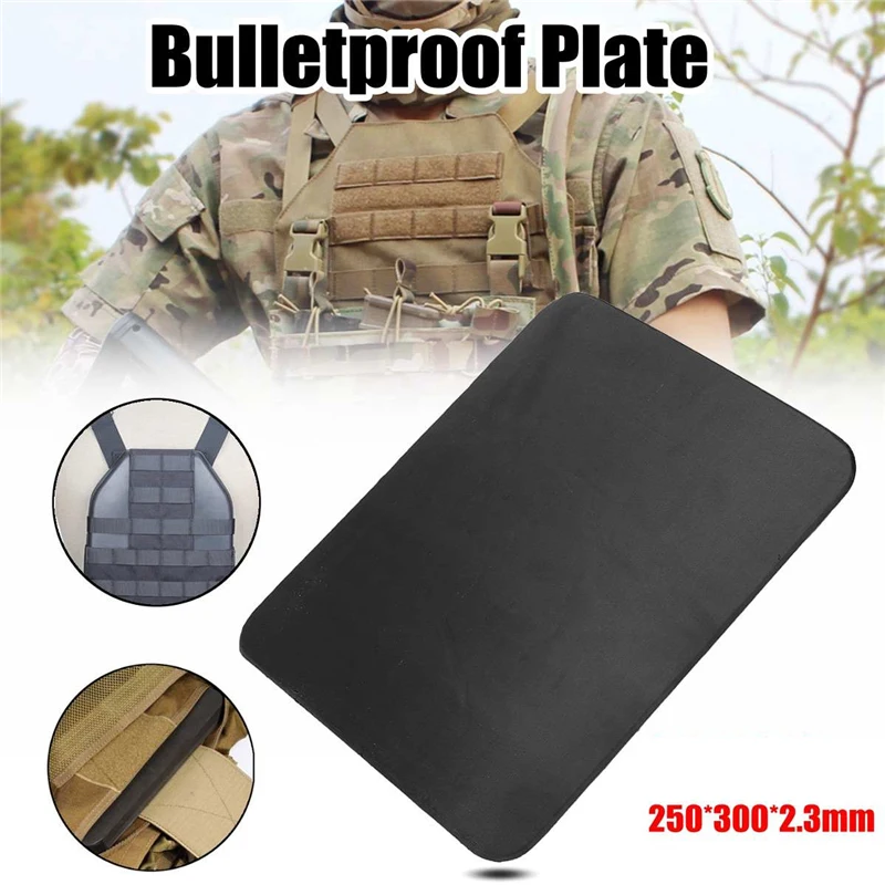 2.3mm Tactical NIJ IIIA Bullet Proof Plates Ballistic Bulletproof Board Backpack Armor Panel Pair Set Shield Pads | Безопасность и