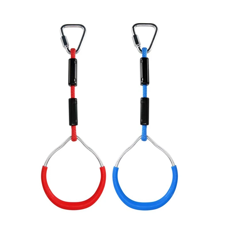 2 шт. сверхпрочные гимнастические кольца для детей ТРАПЕЦИЕВИДНОЕ кольцо занятий