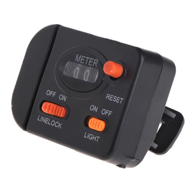 Длина для рыбалки счетчик клип на стержень метр Датчик глубина Finder цифровой