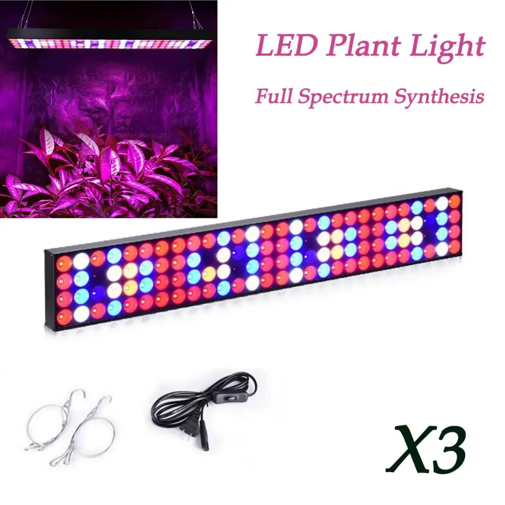 

0.6M Full Spectrum Long Strip Grow Plant Light 2 IR LED And 2 UV Lights For Indoor Greenhouse Plants Lamp The US Local Shipping