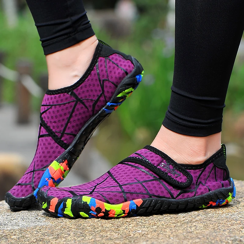 Trekking Water Shoes Quick-drying Comfortable Lightweight Soft  Non-slip Breathable Shockproof Outdoor Seaside Swimming Sneakers
