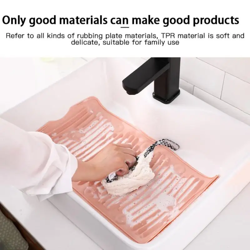 Многофункциональная Нескользящая доска для стирки складная Мягкая силиконовая
