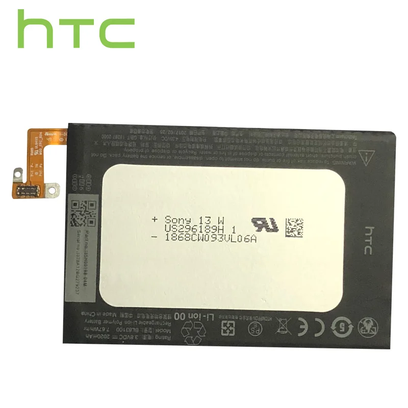 

HTC Original Cellphone Battery BL83100 Replacement batteria 2020mAh For HTC X920e X920d Butterfly Droid DNA HTL21 Deluxe DLX One