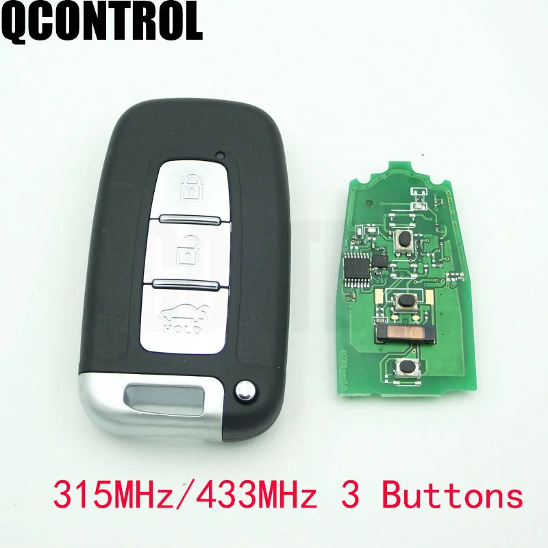 QCONTROL Автомобильный Дистанционный смарт ключ для KIA Soul Sportage Sorento Mohave K2 K5 Rio Optima Forte