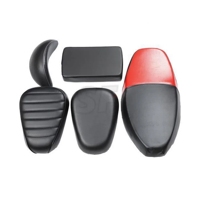 

Free shipping Modified double rear seat cushion seat cushion backrest for 60v Harley electric car accessories