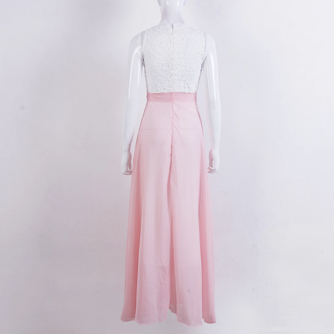 Женское длинное кружевное платье официальное свадебное подружки невесты