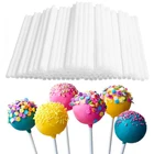 Пластиковые палочки для леденцов поп-палочки для торта для Lollypop Конфеты Шоколад сахар шест кухонные принадлежности
