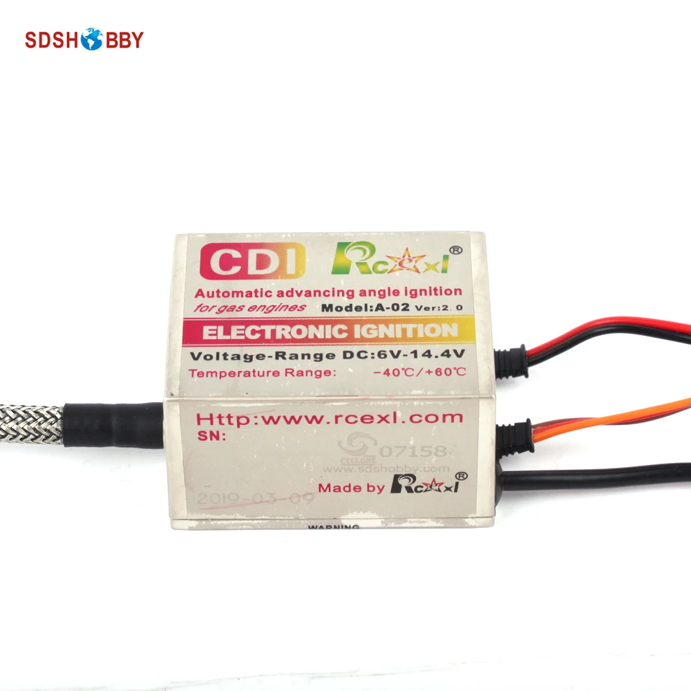 Rcexl одноцилиндровый Зажигание CDI для ME8 1/4-32 прямой (A-02 6-14 4 В 622a) | Игрушки и хобби