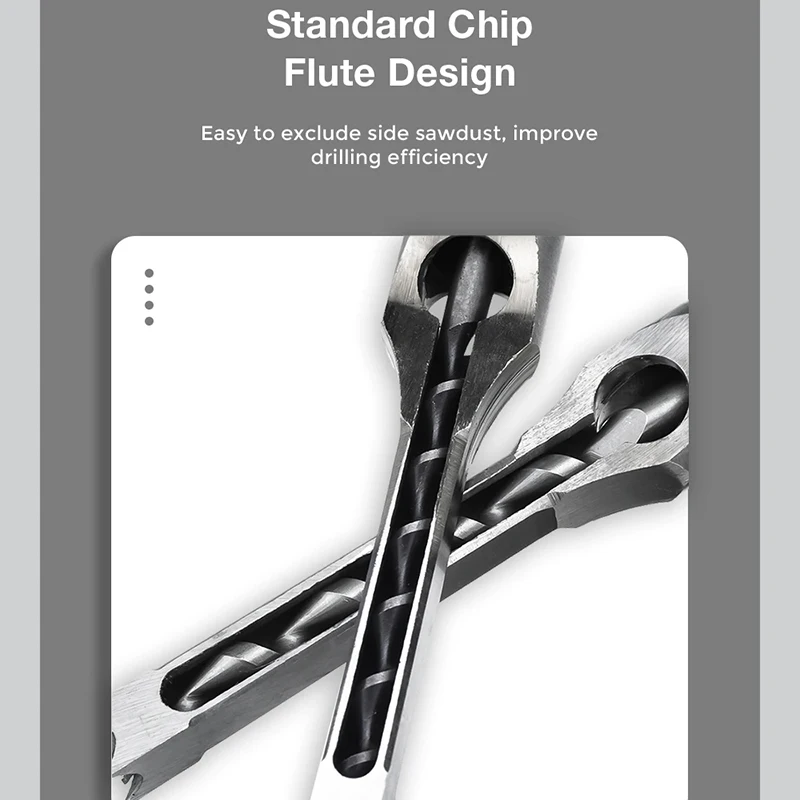 Сверло JUSTINLAU HSS с квадратным отверстием деревообрабатывающие сверлильные