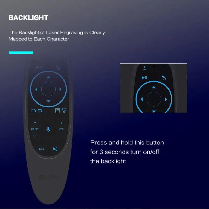 G10S Air Mouse PRO BT Smart Voice Remote Control 2.4G Gyroscope Backlit Wireless For TOX1 Android TV Box VS G20BTS PLUS | Электроника