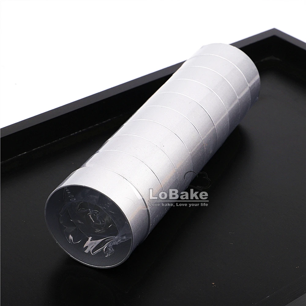 (10 шт./лот) высококачественная круглая форма из алюминиевого сплава для печенья