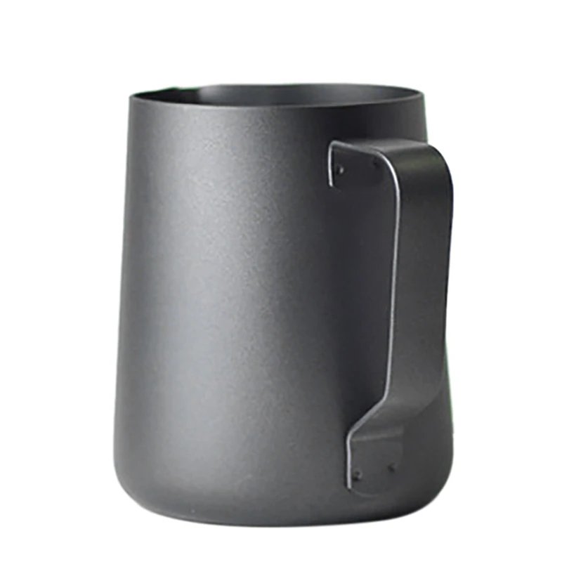 Черная кофейная кружка с антипригарным покрытием чашка кувшин из нержавеющей
