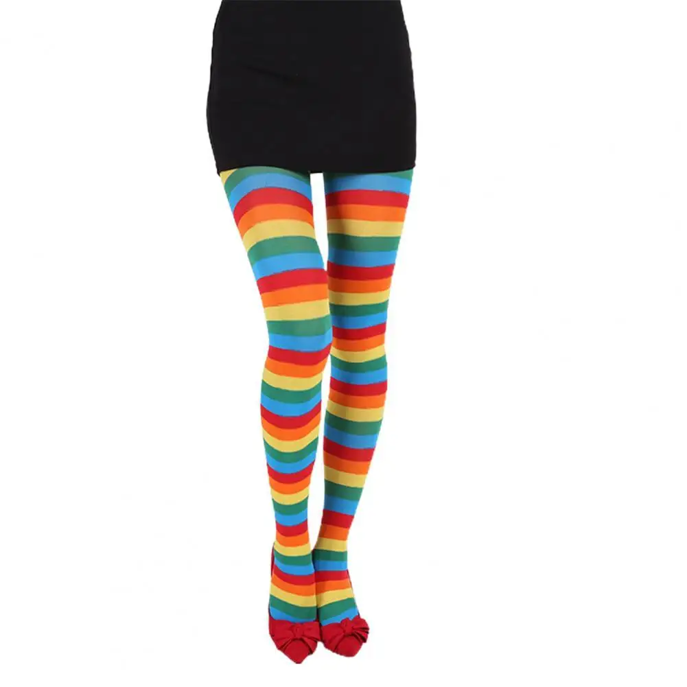 

Привлекательные винтажные колготки с завышенной талией, рождественские колготки, колготки, приятные для кожи