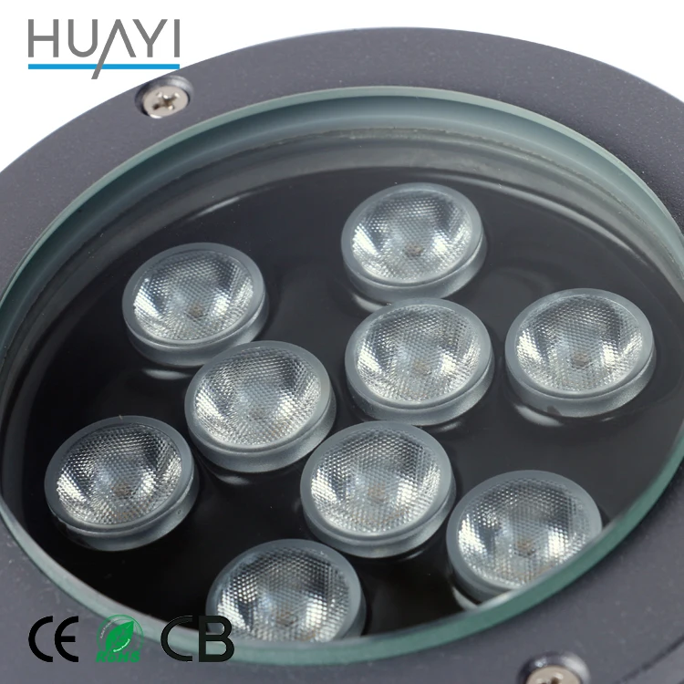 

Modern Metal Fashionable Fancy Energy Saving Round LED Underground Light For Garden