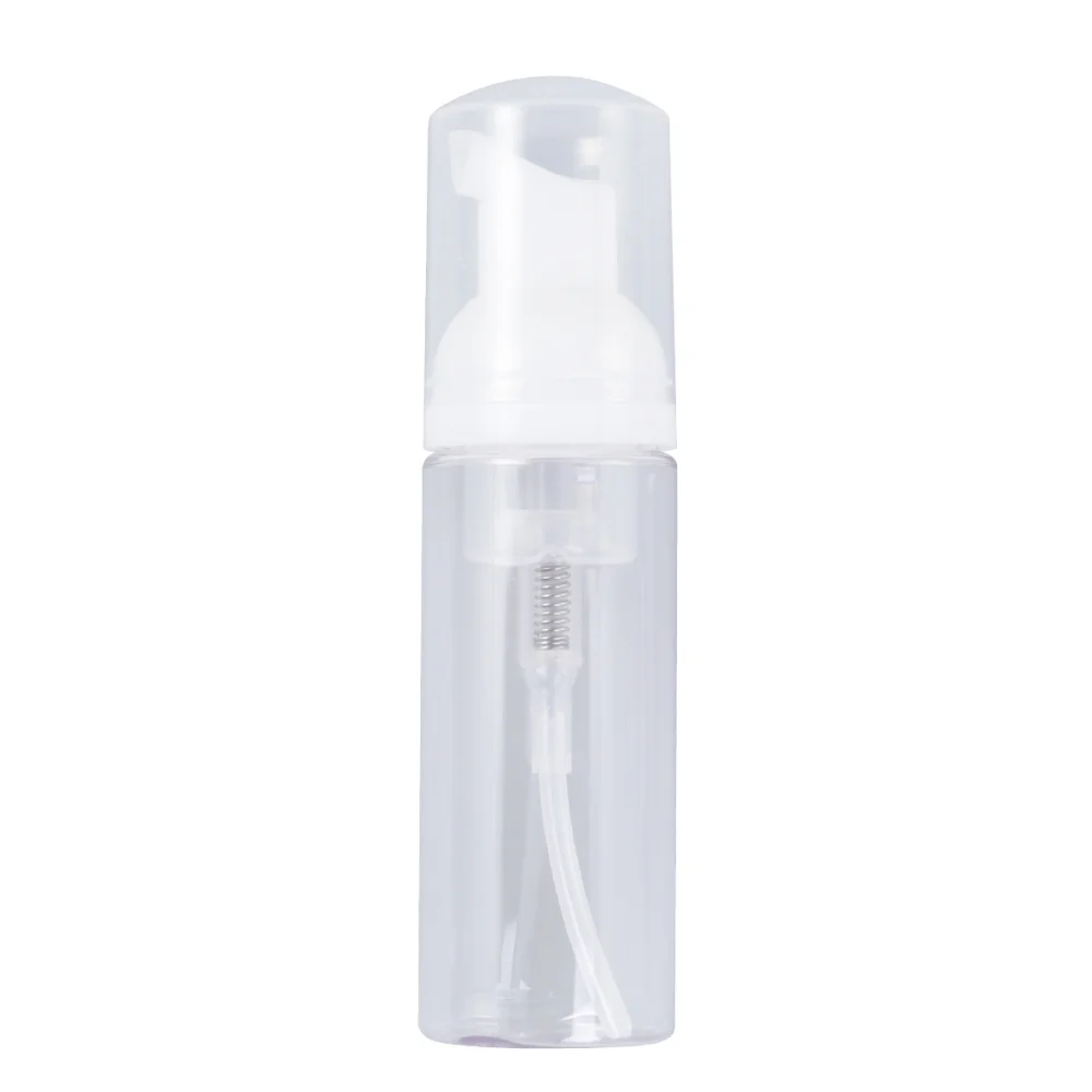 

12pcs 60ML Pump Bottle Foaming Bottle Cosmetic Dispenser for Shampoos Facial Cleanser Liquid Soap (Transparent)